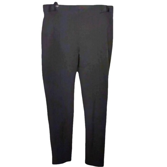 JENNIFER LOPEZ Leggings Black Heather Workout Leisure Ankle Size L - Picture 1 of 6
